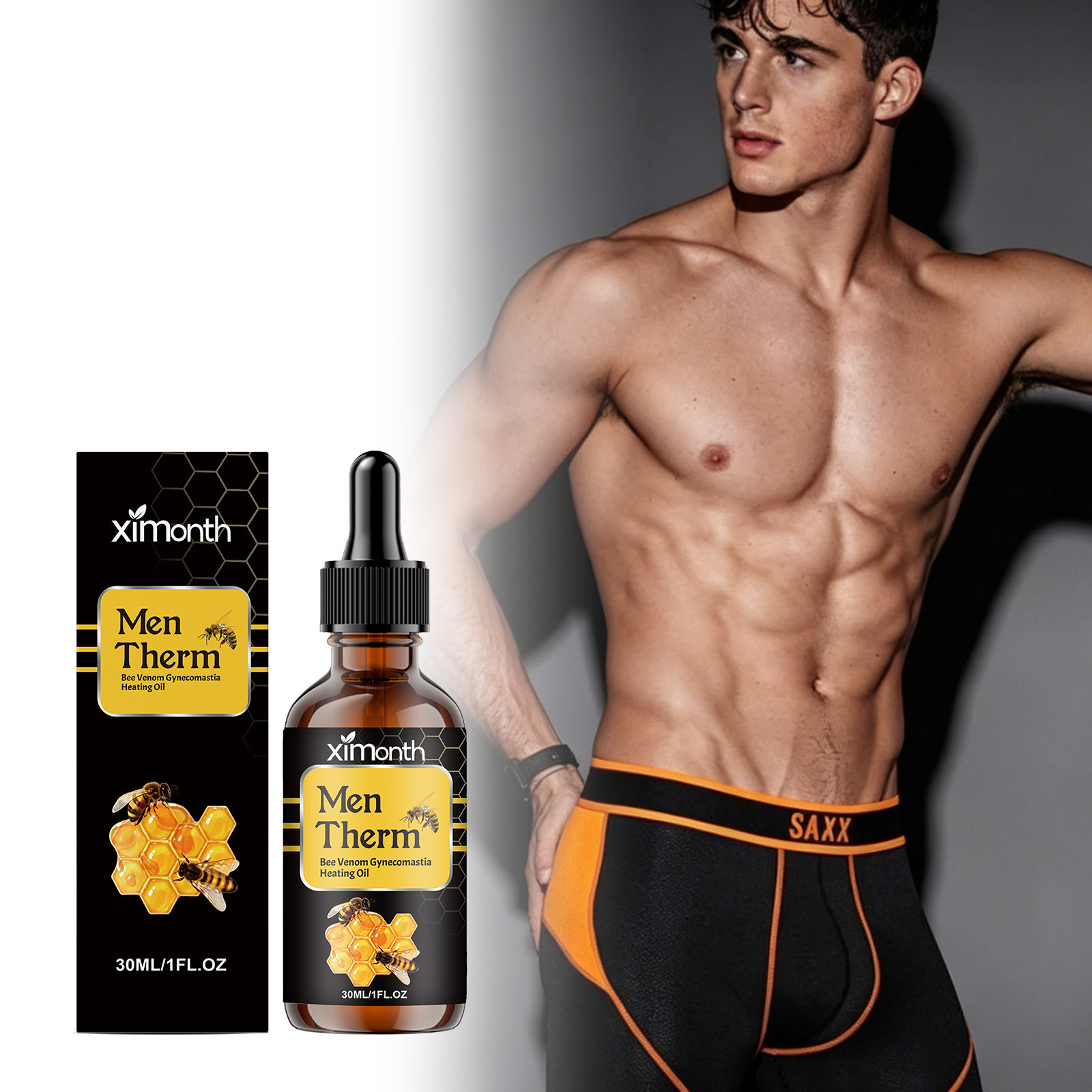 30ml Men's Chest Shaping Serum - đánh giá và giá Body Oil